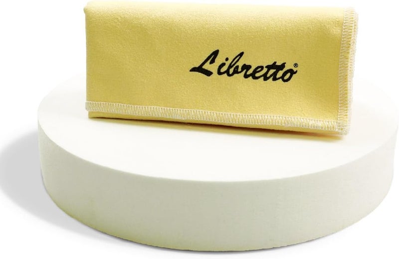 Libretto Silver Polishing Cloth for Flute, 30×30 cm, Ultra-Soft Microfiber, Anti-Tarnish Cleaning Cloth for Silver-Plated Instruments - Image 1